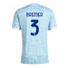 Maglie da calcio Juventus Gleison Bremer #3 Seconda Maglia 2025-26 Manica Corta
